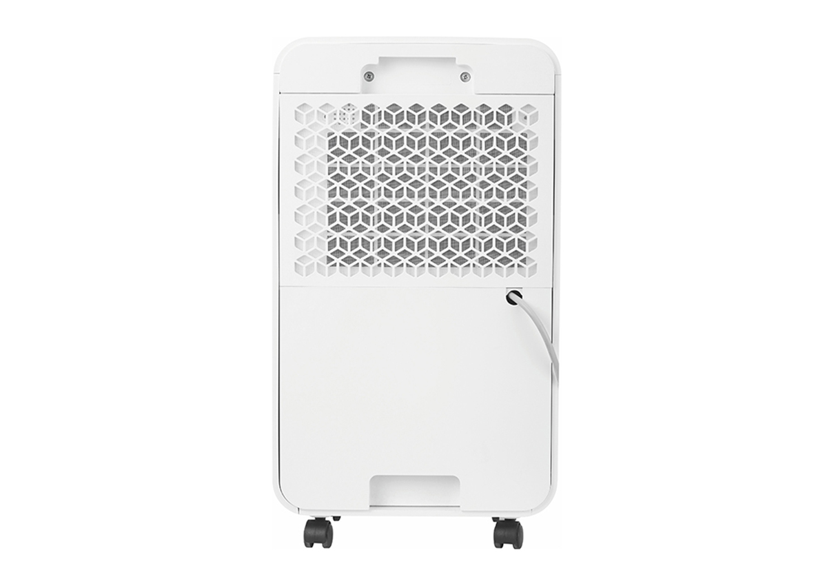 Απεικονίζεται η πίσω πλευρά του αφυγραντήρα.